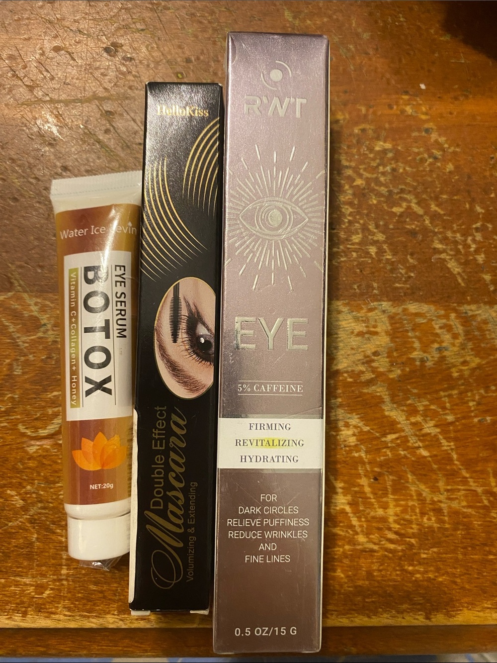 Makeup Bundle— Eye Serum Botox, Double Effect Mascara and R’NT Eye Firming